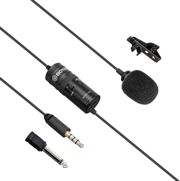 Boya BY-M1 PRO Professional Lavalier Lapel Microphone